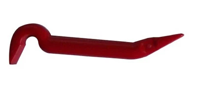 Lego 10 Stück Brechstange Kuhfuss Brecheisen in rot 92585 Basics City Neu - Bild 1 von 3