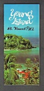 1970's YOUNG ISLAND Resort St. Vincent Advertising Brochure West Indies TRAVEL - Picture 1 of 4