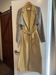 Cue Trench Coat Size 12 New Without Tags Made In Australia - Picture 1 of 8
