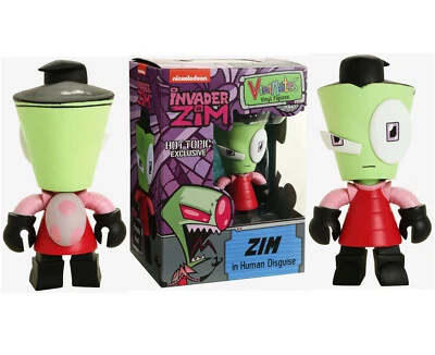 4" Invader Zim In Human Disguise Vinyl Figure Vinimates Hot Topic Exclusive NEW - Image 1 of 4
