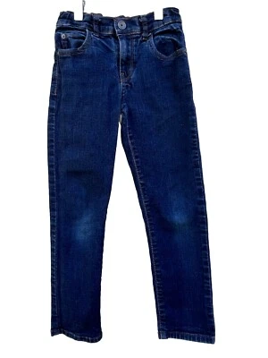 Place Kids Boys Blue Jeans Stretch Extendible Straight Jambies Size 6 Classic - Image 1 of 4