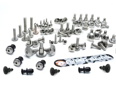 Honda VFR1200F 2013 Pantalla Acero Inoxidable y Carenado Moto Tornillos Kit Foto 1 de 4