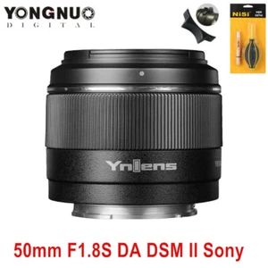 YONGNUO YN50mm F1.8S DA DSM II  AF MF Large Aperture Lens for Sony E mount APS-C - Picture 1 of 6