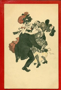 Art Nouveau DANCE BY Reznicek VINTAGE PC. 1294 - Picture 1 of 2