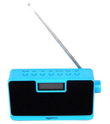 Amazon Basics DAB+ Radio, Digitalradio UKW-Radio mit LCD Display und Bluetooth - Bild 1 von 4