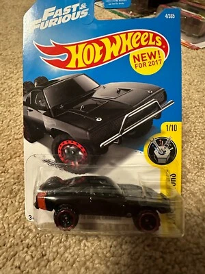 Dodge Charger Experimotors 1970 Fast & Furious 7 negro nuevo HW Hot Wheels Foto 1 de 3