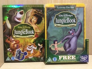 The Jungle Book Disney 40th Platinum Edition DVD + Activity Tin Watched Once - Picture 1 of 1