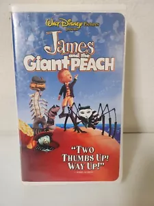 Disney James And The Giant Peach VHS Movies - Picture 1 of 4