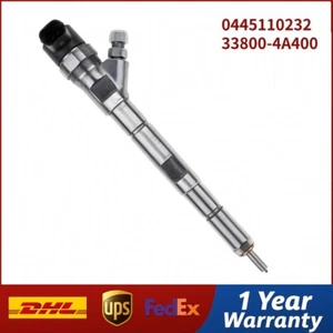 0445110232 338004A400 4A410 Feul Injector for Hyundai Starex/Porter Travel/iLoad - Picture 1 of 5