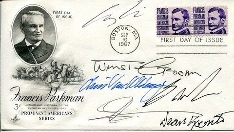George R. R. Martin Dean Koontz Andy Weir Winston Groom And 2 Others Signed FDC Cover