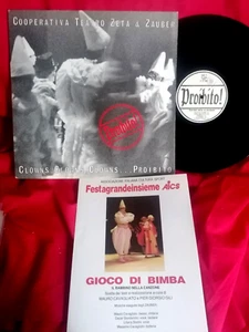 ZAUBER Clowns, Clowns, Clowns ... Proibito LP ITALY 1989 ITALY Rare IT PROG - Imagen 1 de 2