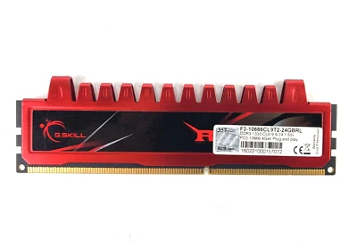 G.SKILL 4GB Gaming PC Memory PC3-10666U DDR3-1333 Desktop FC-10666CL9T2-24GBRL - Image 1 of 2
