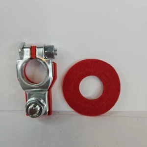 Fits Nissan Positive Battery Terminal Connector Ref OEM Part# 243407F000 +Washer - Picture 1 of 4