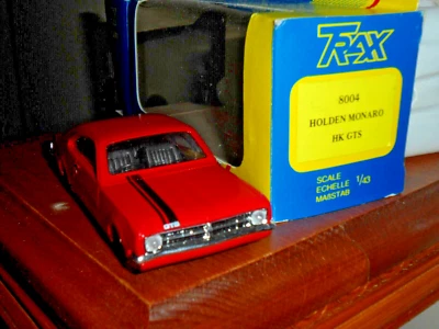 HOLDEN MONARO HK GTS TRAX 8004 AUSTRALIAN 1968,scala 1:43 - Immagine 1 di 4