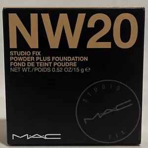 MAC Studio Fix Powder Plus Foundation Shade NW20 Full Sz 15g ORIGINAL FORMULA - Picture 1 of 4
