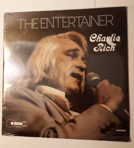 1975 SEALED LP Charlie Rich "The Entertainer" Country Buckboard Stereo BBS 1019 - Picture 1 of 2