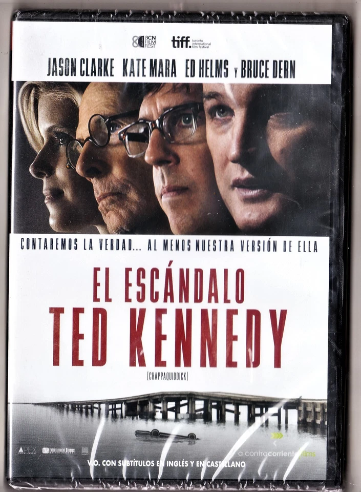 EL ESCÁNDALO TED KENNEDY de John Curran con  Kate Mara. Edición SpeakUp. - Imagen 1 de 1
