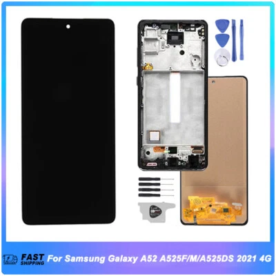 For Samsung Galaxy A52 A525F/M/A525DS 2021 4G LCD Display Touch Digitizer Screen - Bild 1 von 4