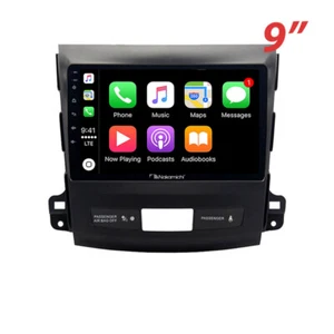 9" Wireless CarPlay Android Auto Nakamichi BT For Mitsubishi Outlander 2007-2012 - Picture 1 of 3