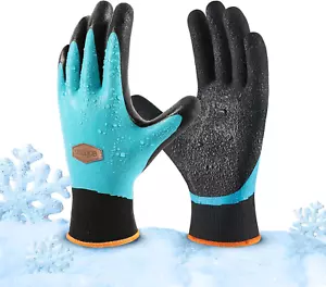 COOLJOB Waterproof Winter Freezer Gloves for Working Gardening Fishing Construct - Picture 1 of 12