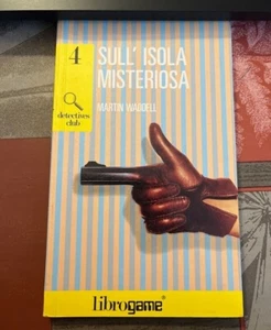 librogame SULL' ISOLA MISTERIOSA n.4 DETECTIVES CLUB 1°edizione 1987 NUOVO! - Foto 1 di 1