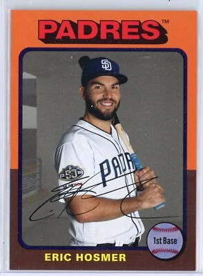 2019 Topps Archives 191 Eric Hosmer Purple Parallel 099/175 - Image 1 of 2