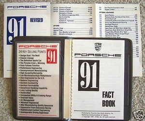 PORSCHE OFFICIAL 944 911 928 GT TURBO FACT BOOK SALES BROCHURE 1991 USA EDITION - Bild 1 von 1
