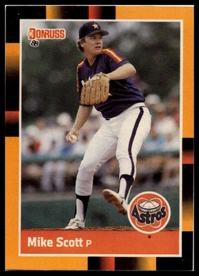 1988 Donruss Baseball's Best #206 Mike Scott - Image 1 of 2