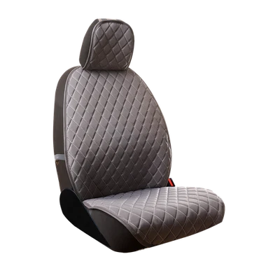Cojines de Asiento Apto para Peugeot 3008 Desde 2016 IN Gris Oscuro 2er Kit - Imagen 1 de 4