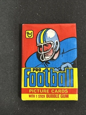 1978 Topps Football (1) Wax Pack Sealed From Box Tony Dorsett RC Rookie *P33 - Image 1 of 2