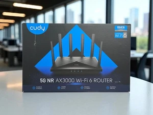 Cudy 5G NR SA NSA AX3000 WiFi 6 CPE Router, router komórkowy Dual SIM 5G, P5🔥 - Zdjęcie 1 z 4