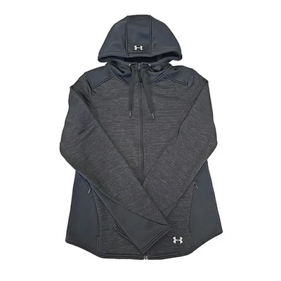 Under Armour Womens UA Swacket SZ MED Hooded Full Zip Activewear Jacket Athletic - Image 1 of 4