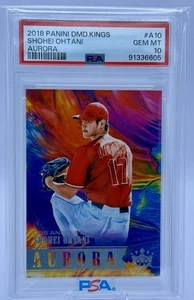 Shohei Ohtani RC Diamond Kings - Aurora #A10 PSA 10 Rookie Card LA Dodgers - Bild 1 von 3