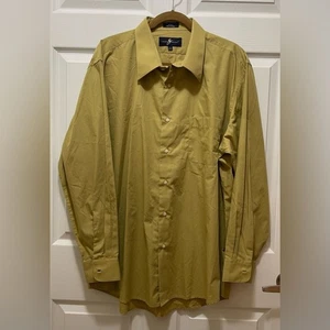 Camisa de vestir Giorgio Brutini manga larga con botones talla 17 1/2 XL - Imagen 1 de 6