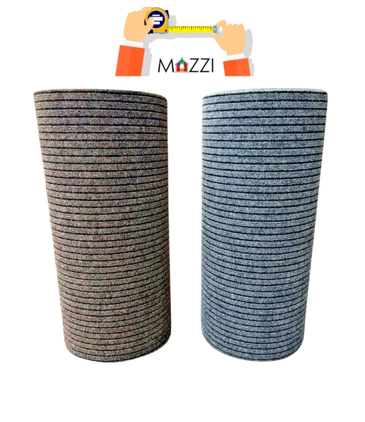 TAPPETO PASSATOIA GOMMA A METRO   GRIGIO BLU MOKA - Foto 11