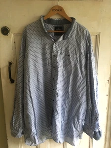 Camisa Top Fellows Talla Grande 4XL Grande Para Hombre Algodón Ligera Top Formal Negocios - Imagen 1 de 12