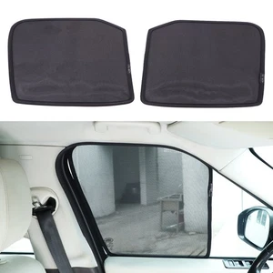 Black Front Window Screen Sun Shade Mesh For Land Rover Discovery5 2017+ - Foto 1 di 22