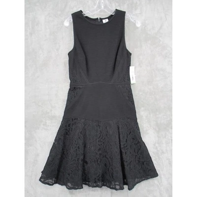 Vestido Julia Jordan Feminino 8 Rendas Mini Linha A Elástico Capricho Fada Linha A Novo - Imagem 1 de 4