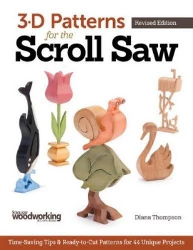 Diana L. Thompson 3-D Patterns for the Scroll Saw, Revised Edition (Paperback) - Image 1 of 1