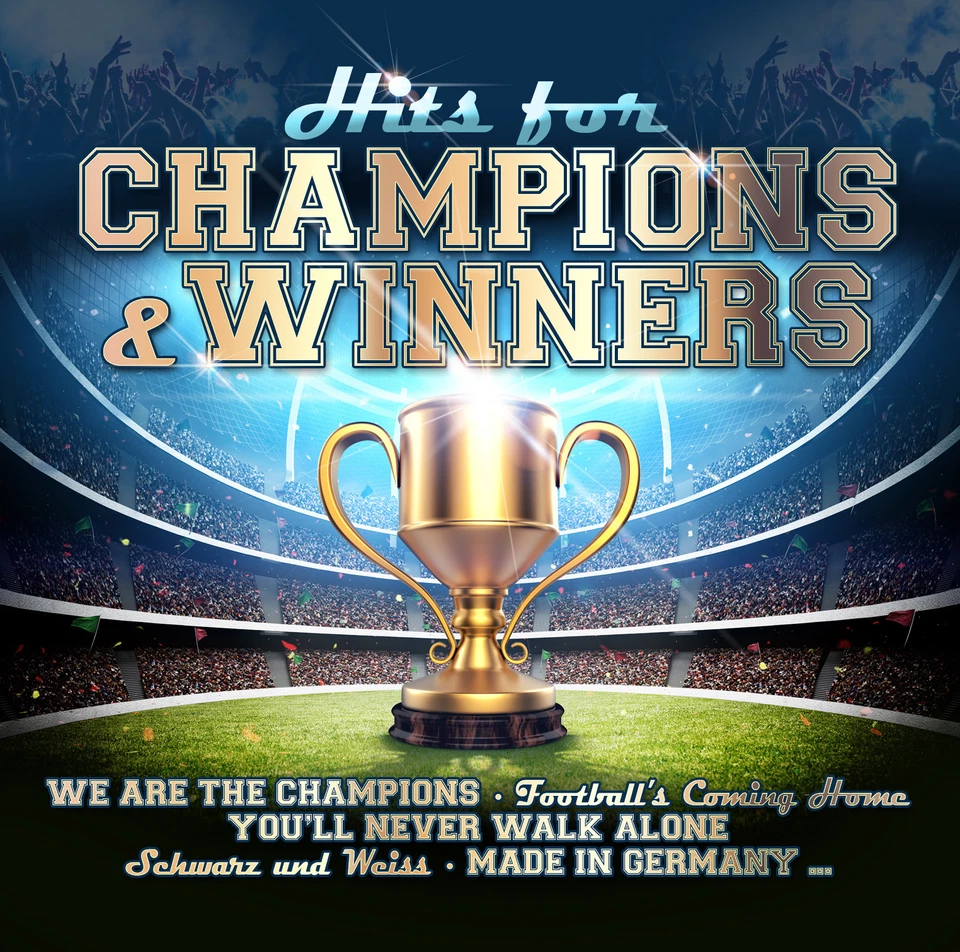 Fussball WM CD Hits For Champions & Winners - Bild 1 von 1