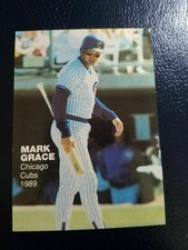 Mark Grace Chicago Cubs 1989 Baseball's Best Five #8 Pacific Cards Oddball