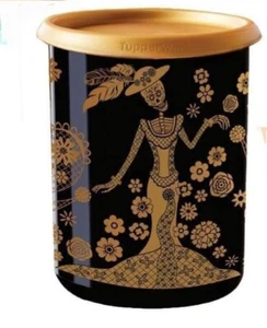 Tupperware One Touch Catrinas Canister Sugar Skull Limited Edition  - Picture 1 of 1