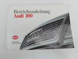 Audi 100 manual de instrucciones 911.561.444.00 alemán 10/1990 - Imagen 1 de 4