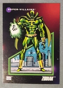 Tarjeta coleccionable Marvel Impel Series 3 1992 Zodiak Super-Villains 102 - Imagen 1 de 2