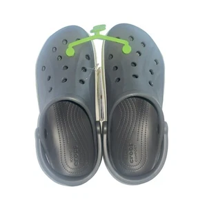Crocs Unisex-Erwachsene Bayaband Clogs, anthrazit/voltgrün, 7 Herren/9 Damen - Bild 1 von 5