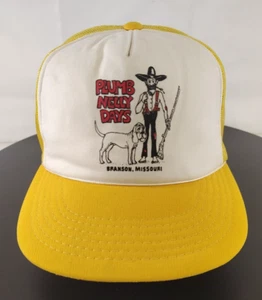 Vintage/PLUMB NELLY DAYS/BRANSON, MISSOURI/Druckknopflasche Mütze Baseball Trucker Cap - Bild 1 von 7