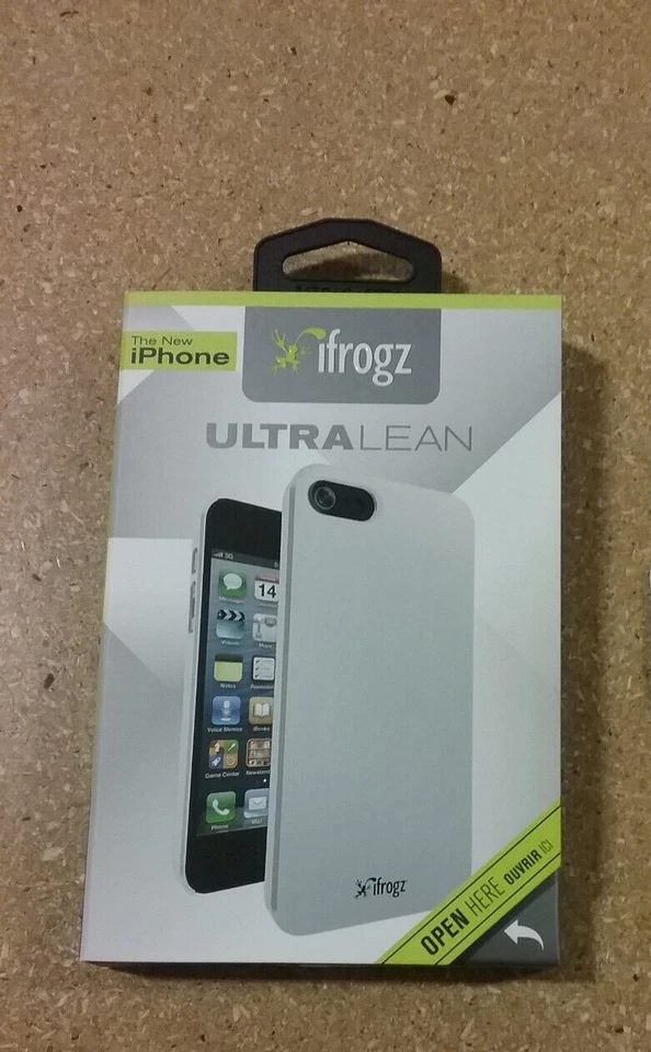 iFrogz ультра постное жесткий телефон защитный чехол для Apple iPhone 5 в серебро - Изображение 1 из 1