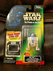 Star Wars POTF R2-D2 mit Pop-Up-Scanner, Scomp Link, Säge, Gefrierrahmen Green Card - Bild 1 von 2
