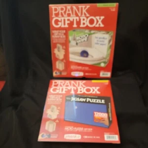 PRANK-O LUSTIGER WITZ STREICH GAG GESCHENK GESCHENKBOX 11,25"x9"x3,25" - MENGE 2 - Bild 1 von 7