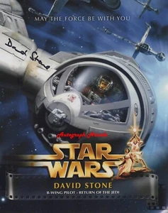 Star Wars David Stone signiertes Original signiertes signiertes Foto 10x8 Kaka/Loa #2 - Bild 1 von 1